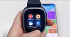 Orologio Smart per Bambini con GPS Tracker – Localizzatore Sicuro e Facile da Usare