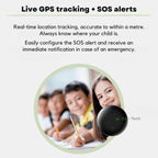 Localizzatore GPS per Bambini | Posizione in Tempo Reale, Impermeabile e Nessun Abbonamento Richiesto per la Tranquillità