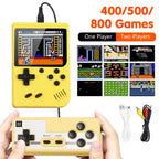 Retro Konsole im Gameboy-Stil mit 500 Spielen – Ausgefallenes Geschenk für 10-jährige Jungs