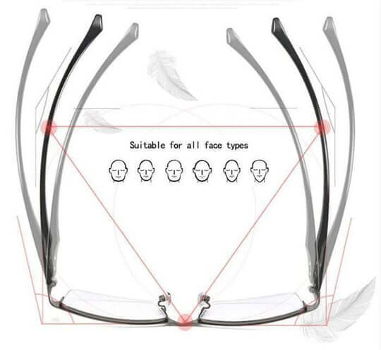 Gleitsichtbrille – intelligente Brille für Kurzsichtigkeit mit automatischer Sehanpassung & Blaulichtfilter