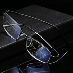 Gleitsichtbrille – intelligente Brille für Kurzsichtigkeit mit automatischer Sehanpassung & Blaulichtfilter