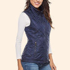 Gilet chauffant femme avec batterie – Veste thermique rechargeable pour temps froid