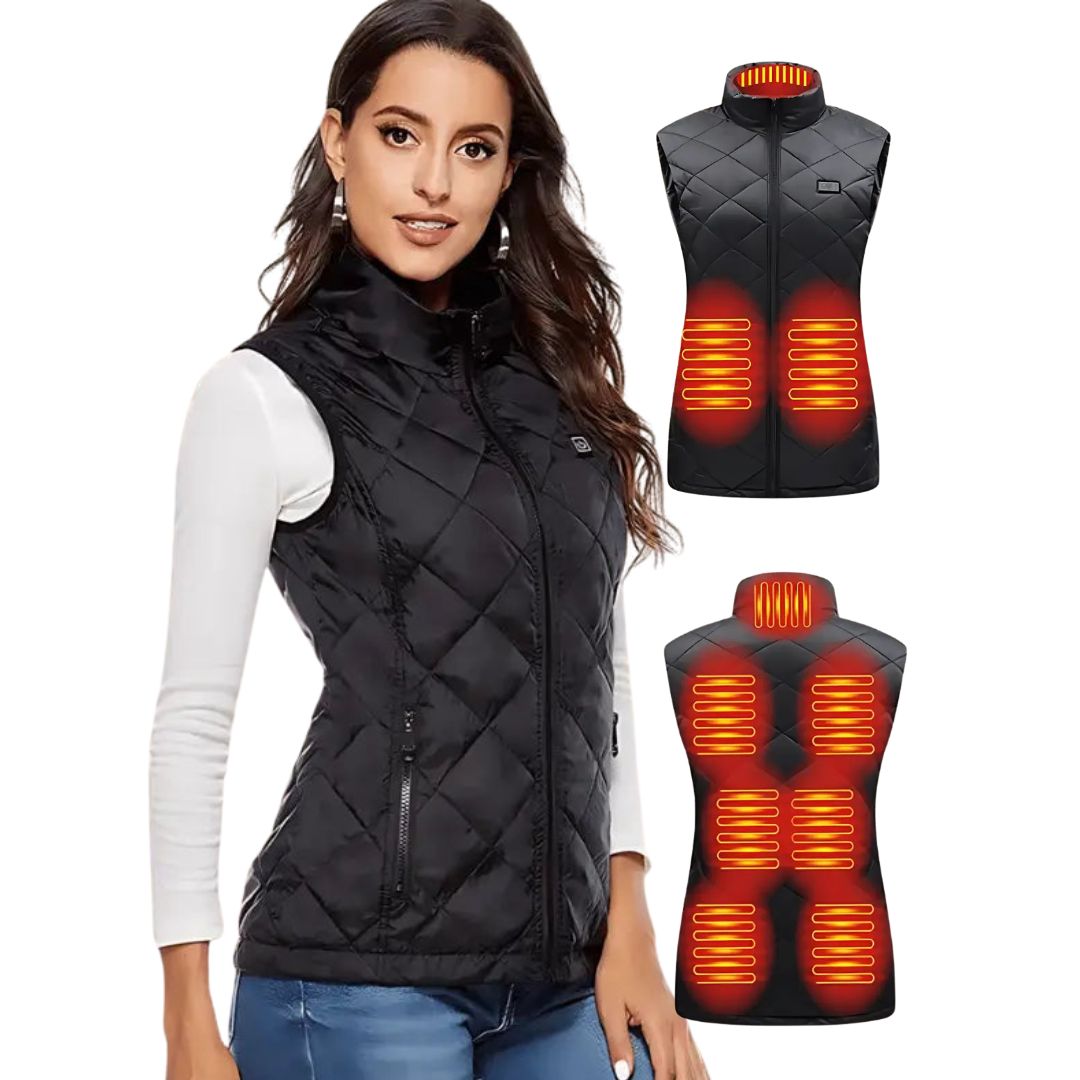 Gilet Termico Riscaldato Donna – Corpo Scaldante con Batteria Ricaricabile