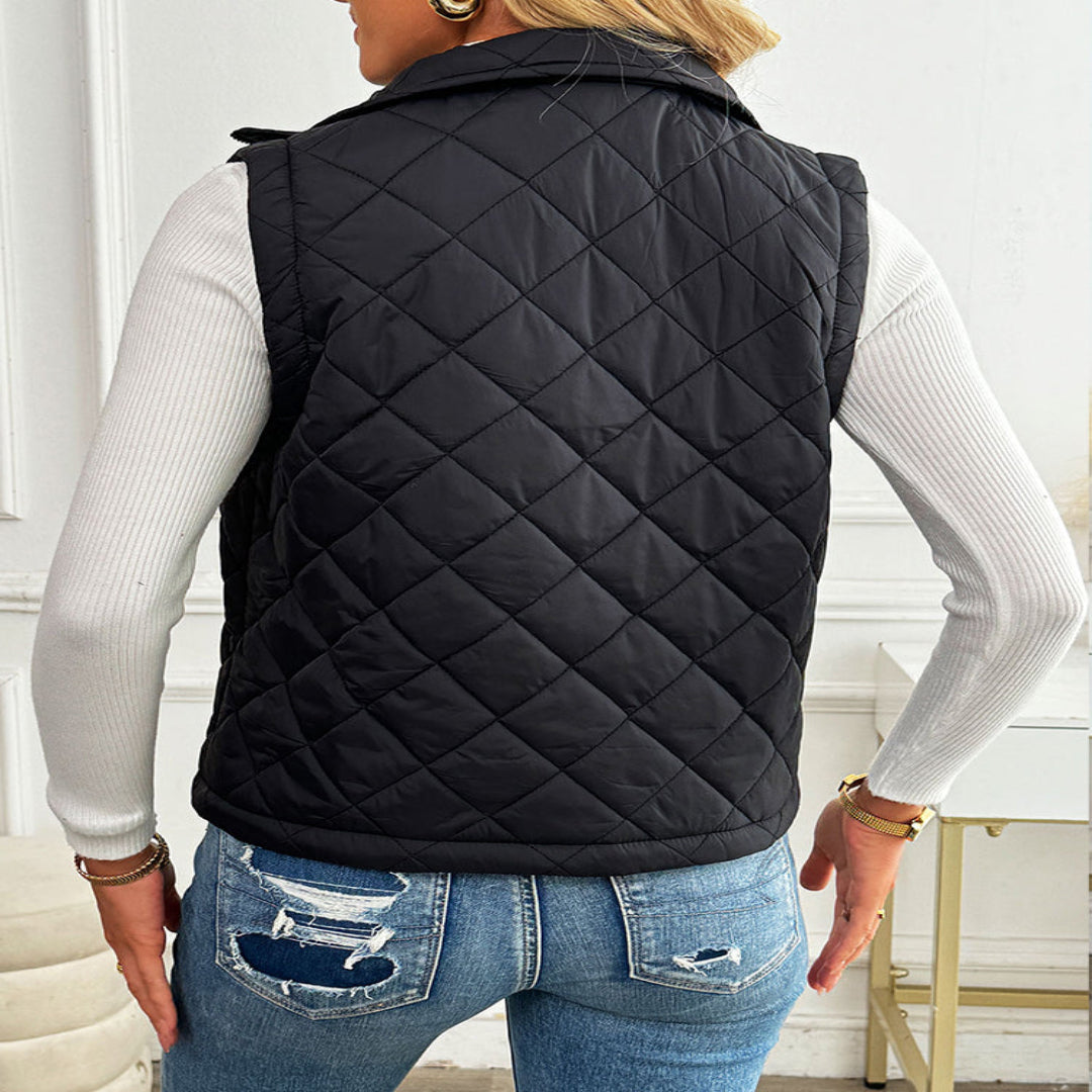 Gilet chauffant femme avec batterie – Veste thermique rechargeable pour temps froid