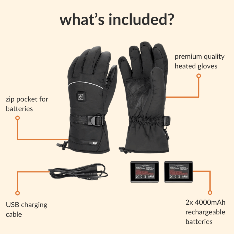 Beheizte Winterhandschuhe – Ideal für Outdoor Aktivitäten