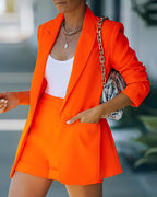 Helene | Blazer and Shorts Set for Women