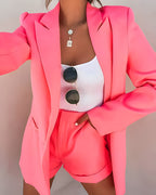 Helene | Blazer and Shorts Set for Women
