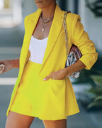 Helene | Blazer and Shorts Set for Women