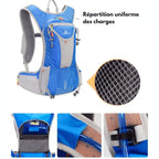 Trinkrucksack mit 2L System – Ultraleichter Camelbak Rucksack zum Radfahren & Wandern, wasserabweisend