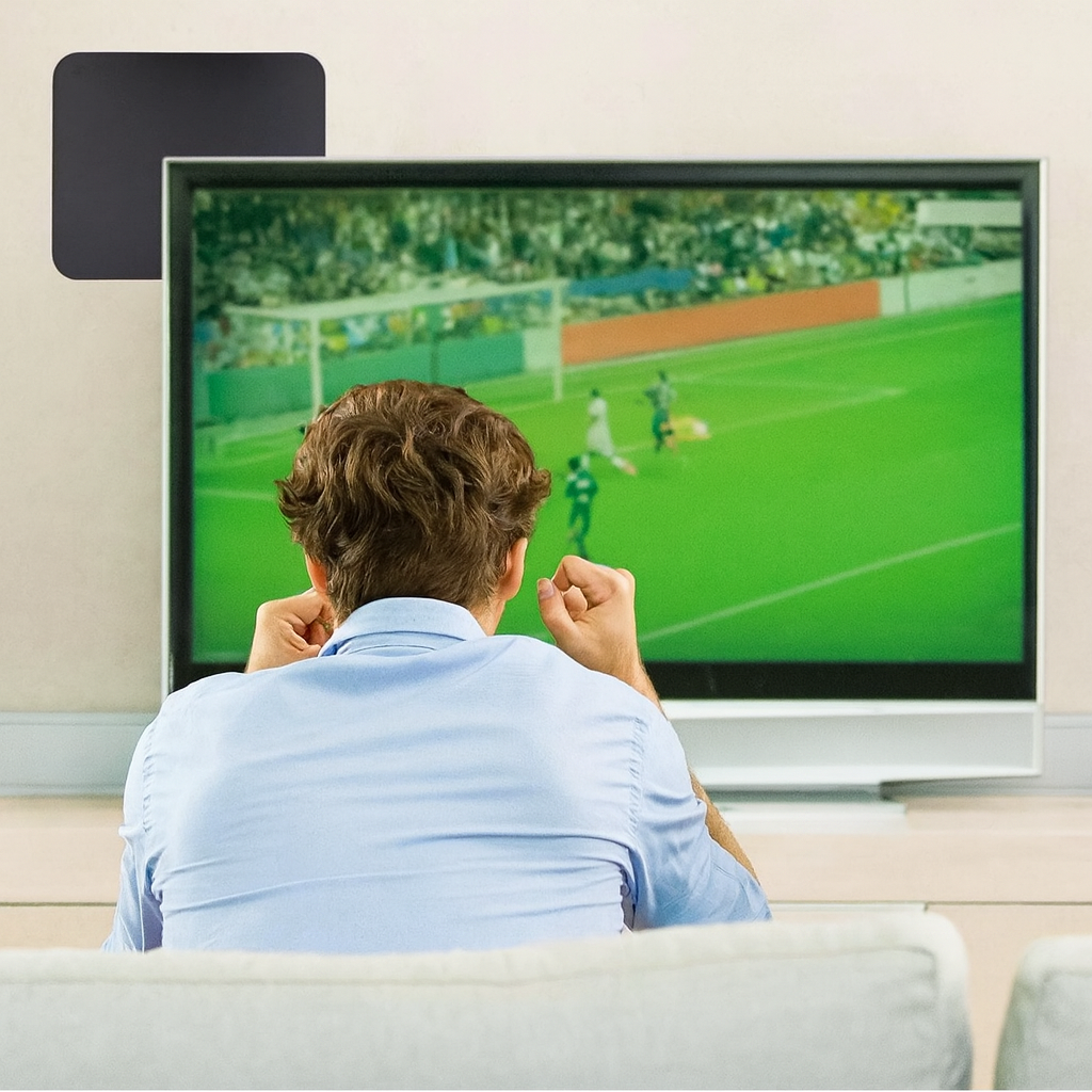 Antenna HDTV da interno con amplificatore di segnale