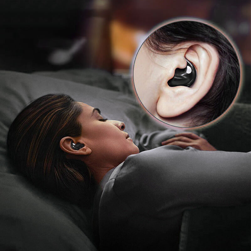 In Ear Kopfhörer mit Geräuschunterdrückung – Unsichtbare Ear Buds für Schlaf & langen Tragekomfort