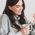 In Ear Kopfhörer mit Geräuschunterdrückung – Unsichtbare Ear Buds für Schlaf & langen Tragekomfort