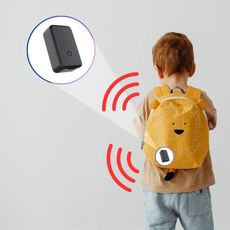 Mini Localizzatore GPS per Bambini | Tracciamento in Tempo Reale, Recinzione Virtuale e Tranquillità per i Genitori