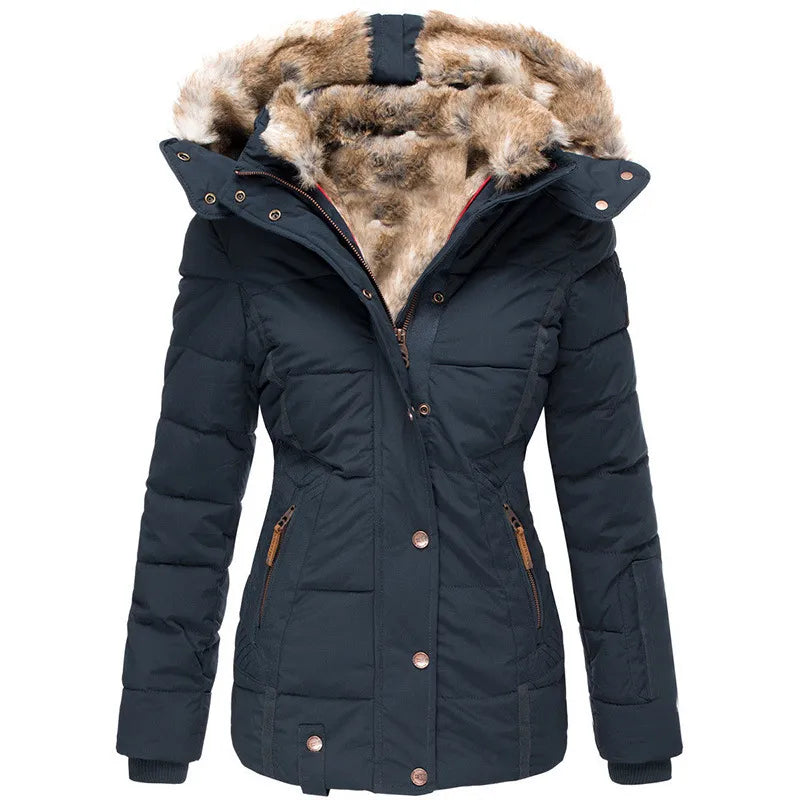Winter Fur Jacket | Warm, Comfortable & Tailored for Women Over 40 in Cold Weather