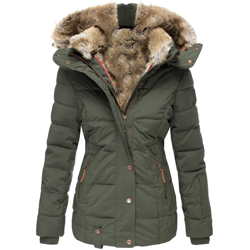 Winter Fur Jacket | Warm, Comfortable & Tailored for Women Over 40 in Cold Weather