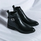 Men’s Classic Chelsea Boots | Side Zipper, Cushioned Support & Ideal for Smart Casual and Everyday Wear