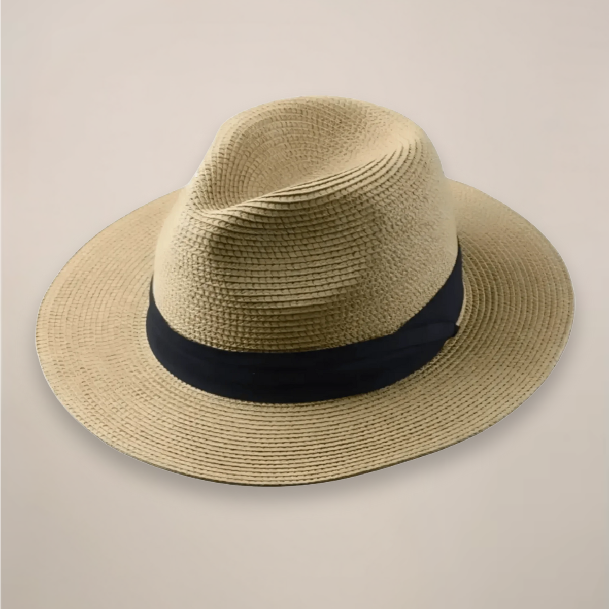 Men’s Handmade Panama Hat | Wide Brim, Classic Crown & Ideal for Spring/Summer Smart Casual Wear