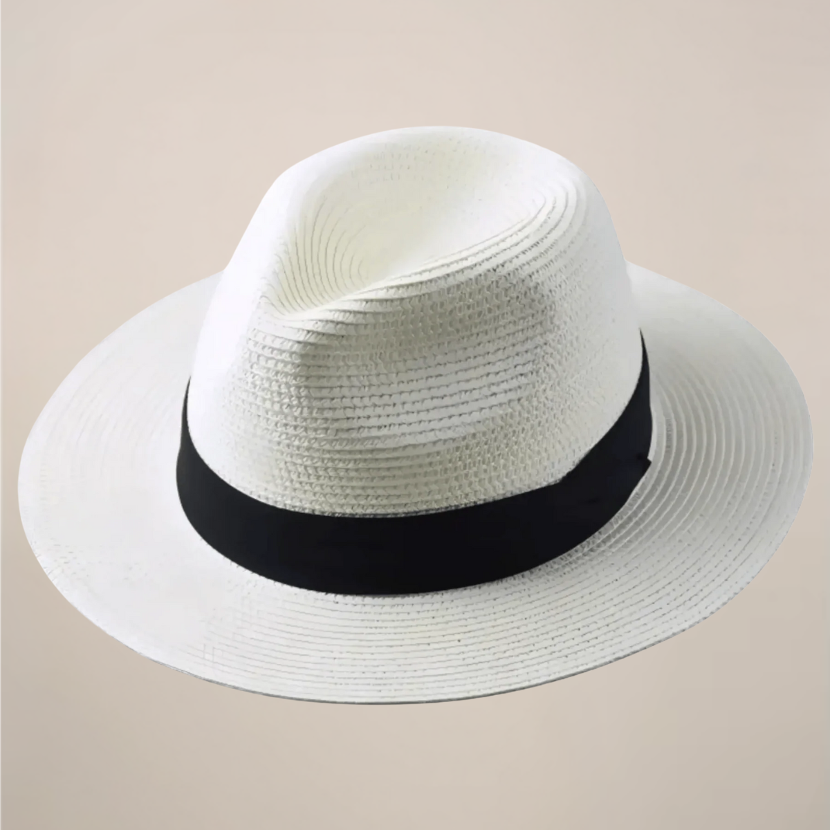 Men’s Handmade Panama Hat | Wide Brim, Classic Crown & Ideal for Spring/Summer Smart Casual Wear