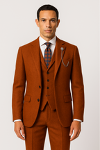 Men's Brown Tweed Blazer