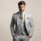 Men´s Wedding Tuxedo - Three-Piece Slim Fit Suit