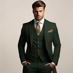 Men´s Wedding Tuxedo - Three-Piece Slim Fit Suit