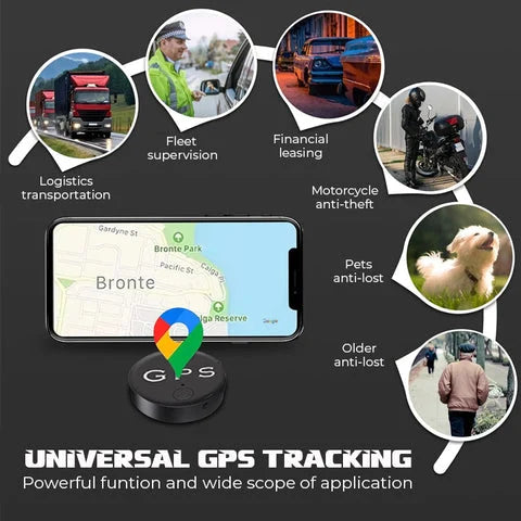 Mini GPS Tracker mit Magnet für Auto & Fahrrad – Android GPS-Ortung in Echtzeit