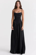Satin Maxi Dress
