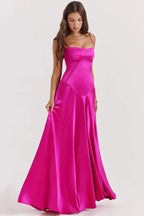 Satin Maxi Dress