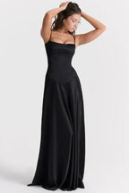 Satin Maxi Dress
