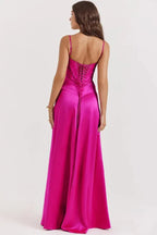 Satin Maxi Dress