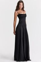 Satin Maxi Dress