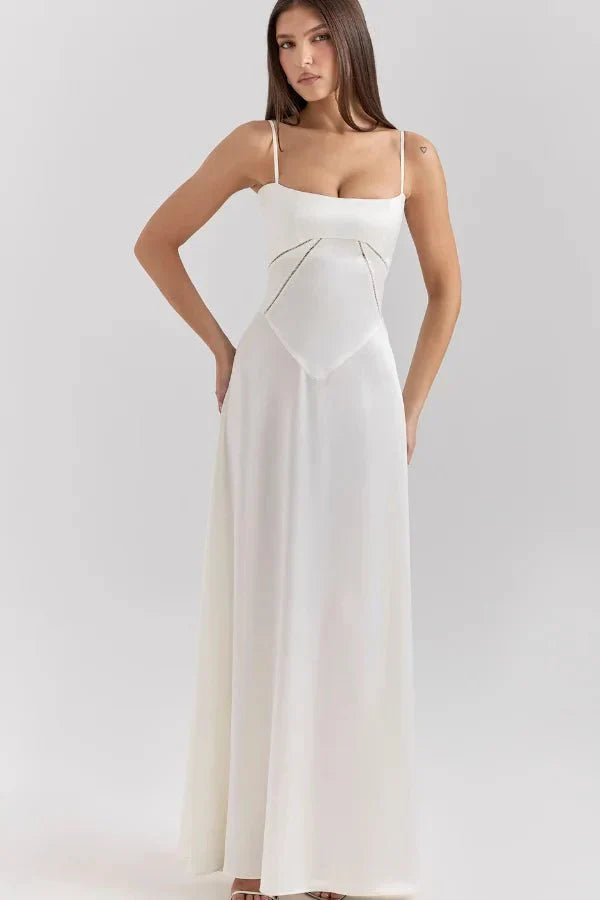 Satin Maxi Dress