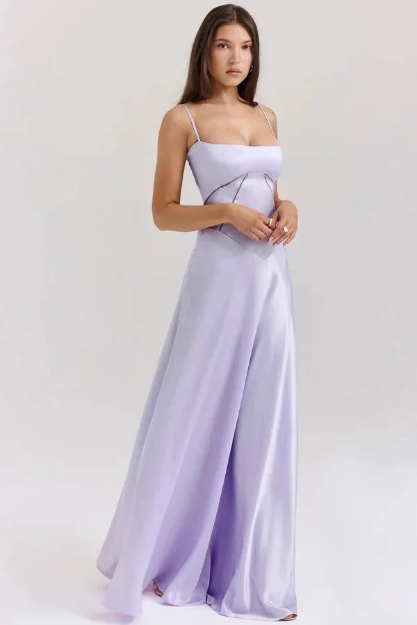 Satin Maxi Dress