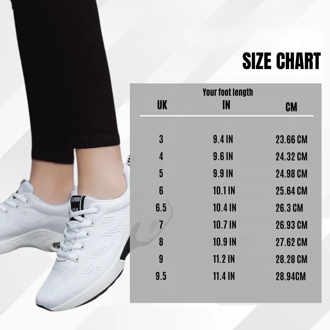 Ergonomic Non-Slip Shoes for Women | Ultra-Light, Breathable & Ideal for Foot Health and Comfort