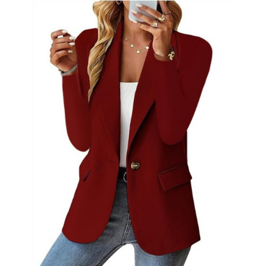 Women's Lightweight Tailored Blazer | Flattering Fit & Versatile for Work and Casual Wear