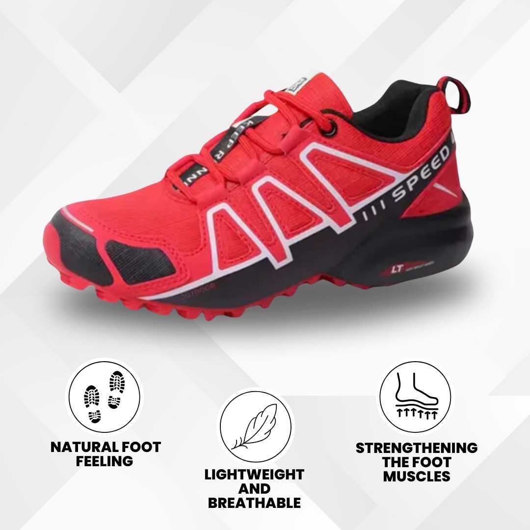 Ergonomic Waterproof Hiking Shoes | Non-Slip, Breathable & Designed for Pain Relief and All-Day Comfort