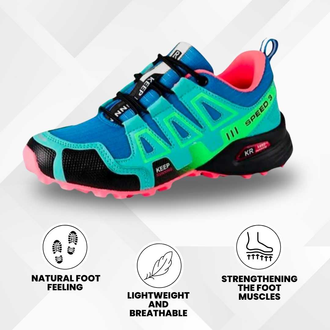 Ergonomic Waterproof Hiking Shoes | Non-Slip, Breathable & Designed for Pain Relief and All-Day Comfort