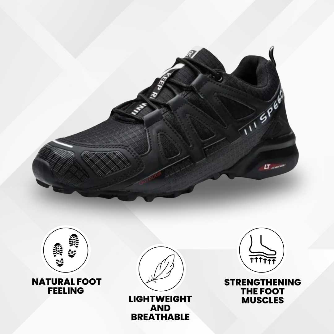 Ergonomic Waterproof Hiking Shoes | Non-Slip, Breathable & Designed for Pain Relief and All-Day Comfort
