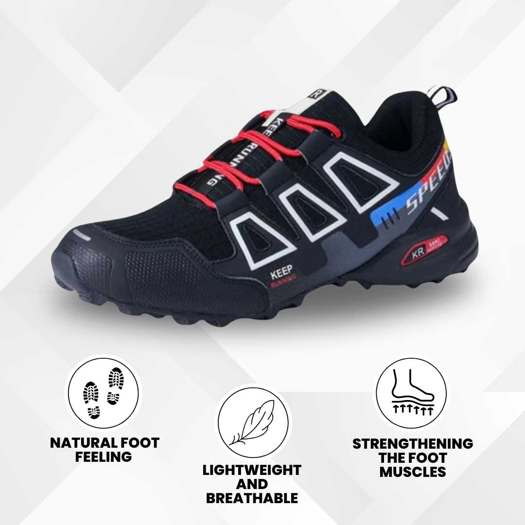 Ergonomic Waterproof Hiking Shoes | Non-Slip, Breathable & Designed for Pain Relief and All-Day Comfort