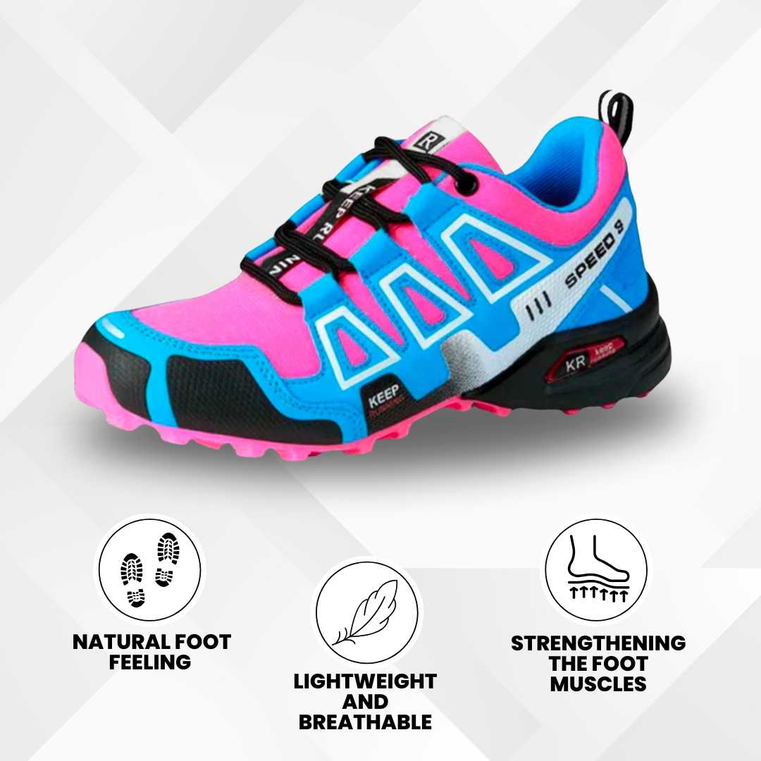 Ergonomic Waterproof Hiking Shoes | Non-Slip, Breathable & Designed for Pain Relief and All-Day Comfort