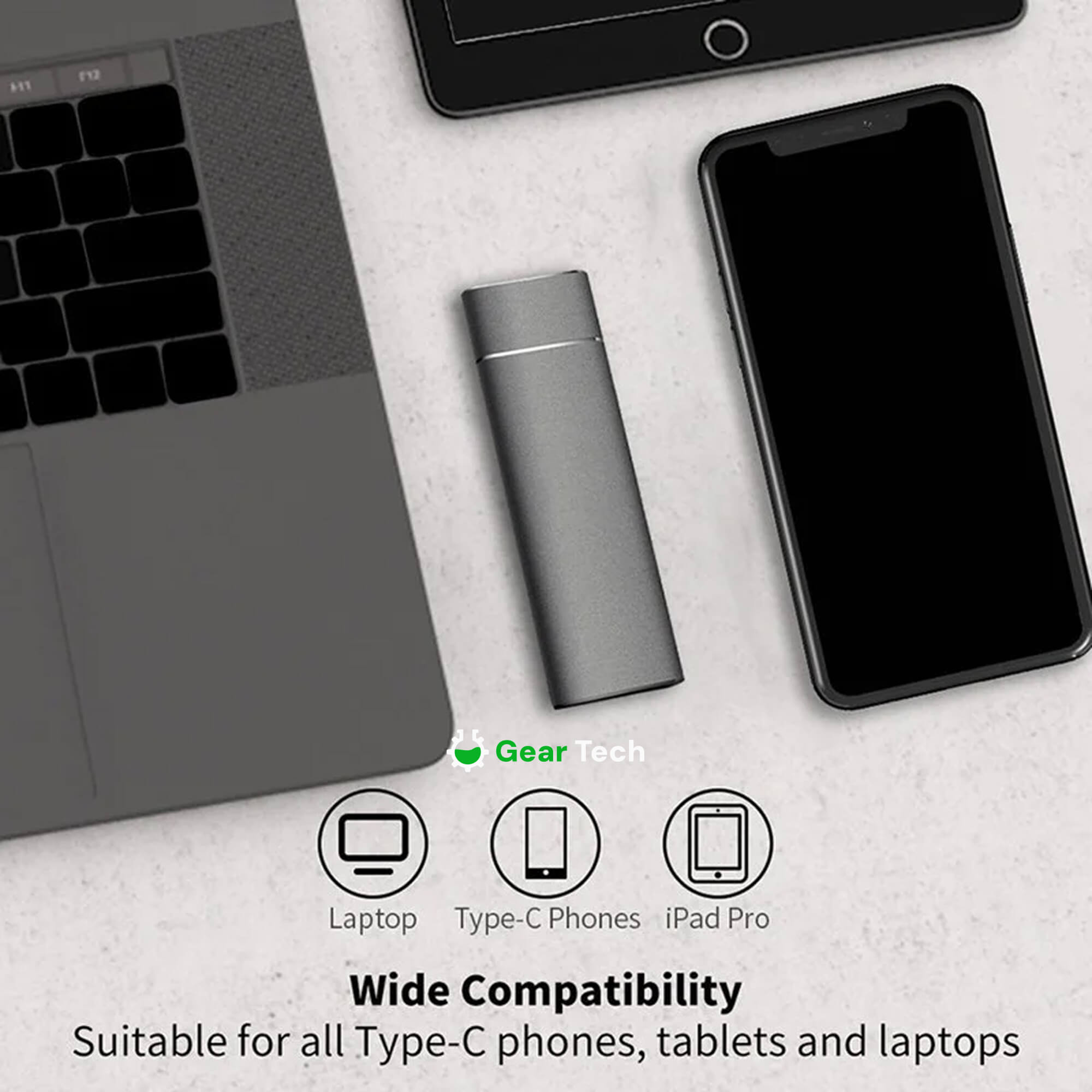 SSD Portatile 5TB – Hard Disk Esterno ad Alta Capacità con Velocità di Trasferimento Ultra Rapide