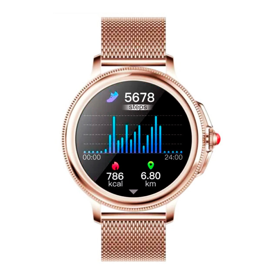 Luxury Galaxy Smartwatch Women Slim and Fitness Tracker for ladies