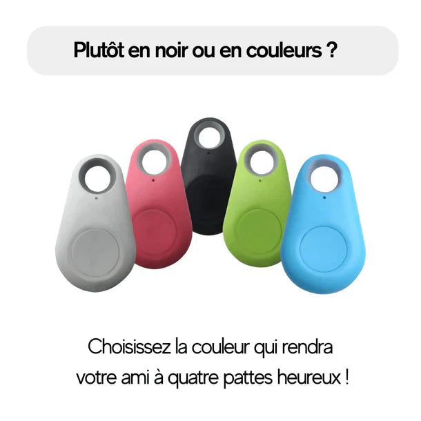 Collier GPS chien étanche et léger, collier GPS pour chien avec traceur GPS fiable sans abonnement
