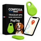 Collier GPS chien étanche et léger, collier GPS pour chien avec traceur GPS fiable sans abonnement