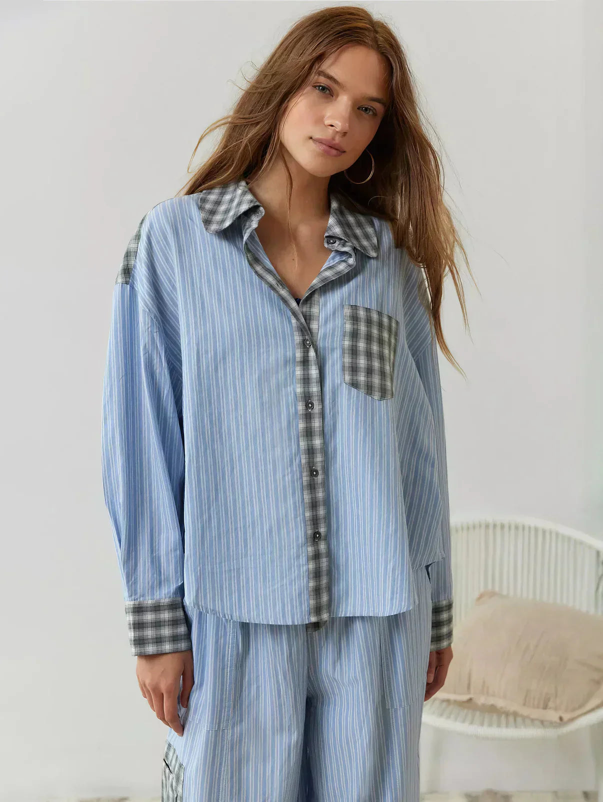 Women's Soft Cotton Pyjama Set | Lightweight, Breathable & Ideal for Relaxing Evenings at Home