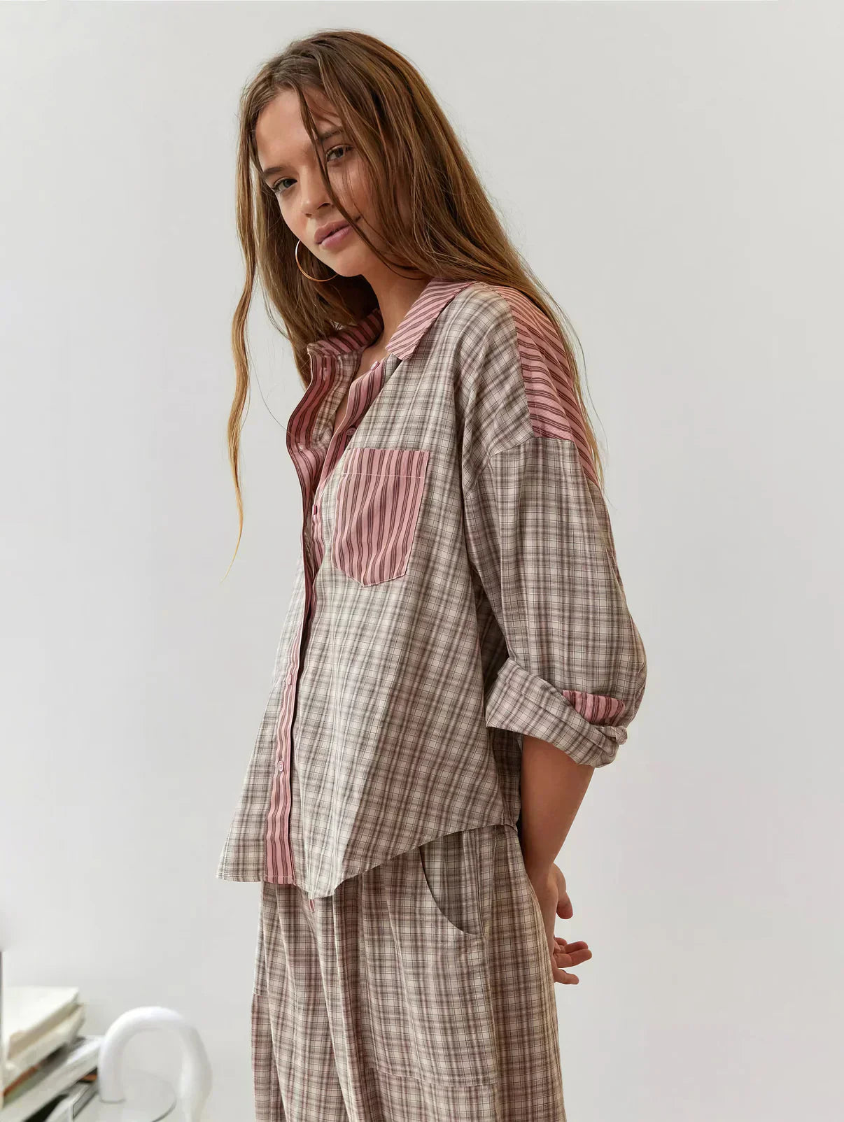 Women's Soft Cotton Pyjama Set | Lightweight, Breathable & Ideal for Relaxing Evenings at Home