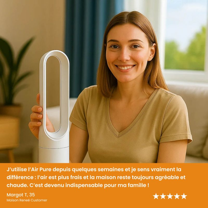 Climatizzatore Portatile 3-in-1 – Riscaldamento, Raffrescamento e Purificazione Aria con HEPA & UV