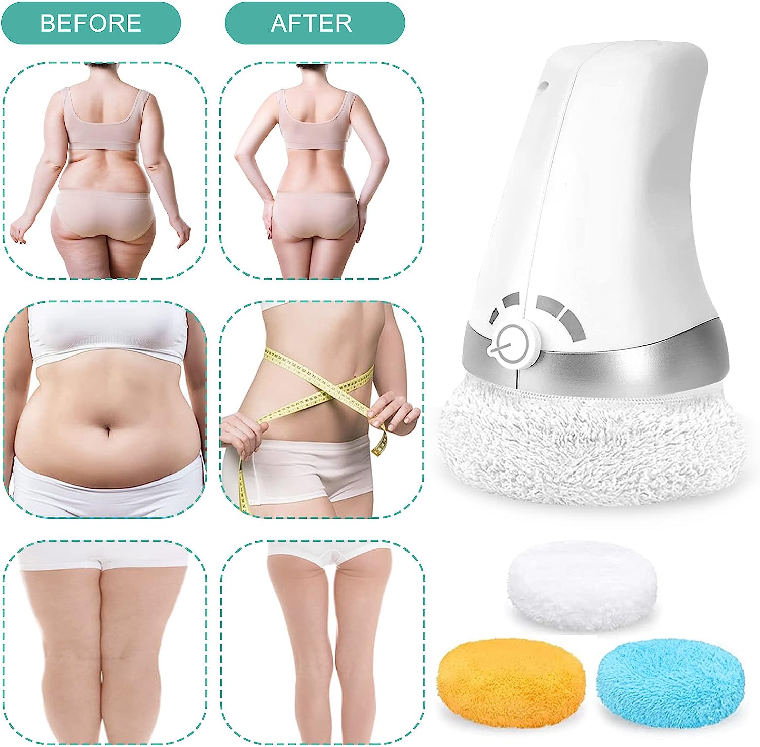 Bodyformer Gerät – Luxus Körpermassagegerät zur Hautstraffung & Cellulite-Reduzierung mit Tiefenwirkung