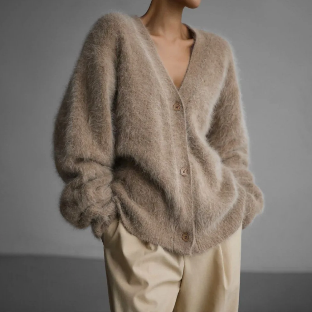 Cashmere Cardigan Sweater for Women | Soft, Warm & Flattering Fit for Casual or Dressy Occasions