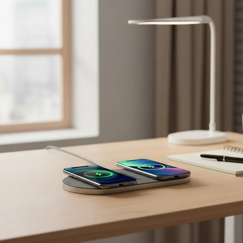Stazione di Ricarica Wireless 40W – Carica Rapida Multipla